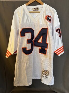 Rare Walter Payton Chicago Bears Jersey by Jeff Hamilton